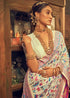 Vasthrlay Banarasi Unstitched Saree