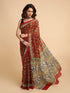 Vasthrlay Lightweight Breathable Traditional Printed Saree