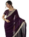Vasthrlay Sequence Embroidery Unstitched Dark Green Saree