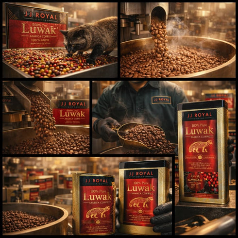 Kopi Luwak Pure Arabica Ground Coffee Tin 100g