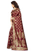 VasthrlayWomen's Maroon Kanchipuram Saree