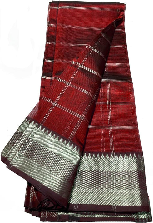 Vasthrlay Nr Handloom Banarasi Lavender Purple