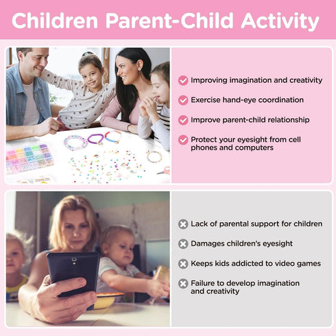 Satmarhz Unicorn Bracelet Making Kit for Girls