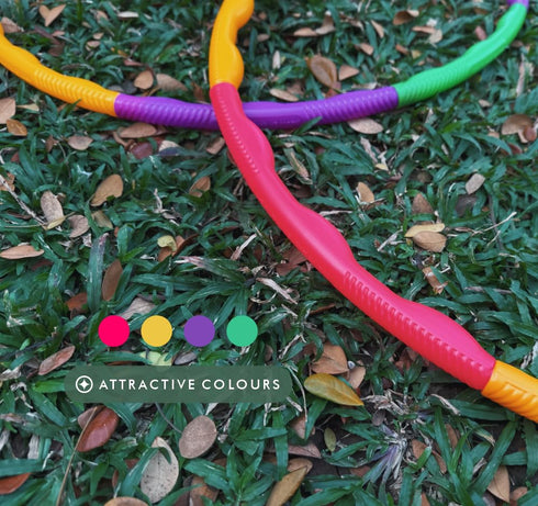 Kids Happy Hoops Fun & Fitness Hula Hoop for Kids & Adults