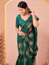 Vasthrlay Vichitra Printed Unstitched Maroon Saree