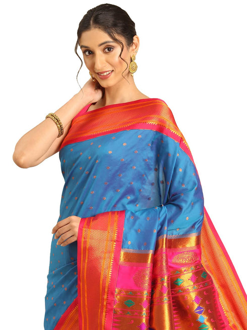Vasthrlay Paithani Bottle Saree
