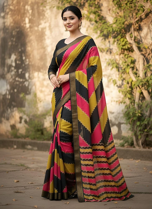 Vasthrlay Tussar Silk Saree
