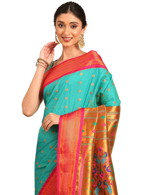 Vasthrlay Paithani Bottle Saree