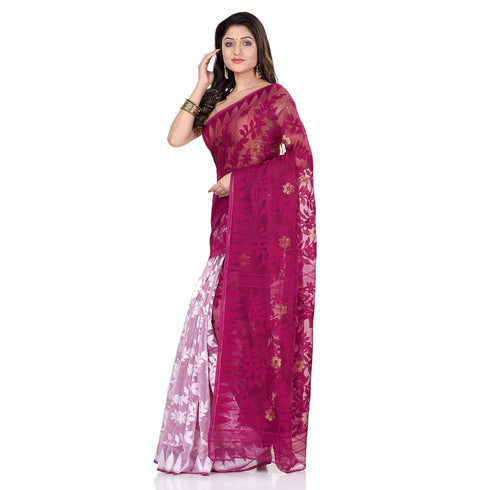 Vasthrlay Db Bidesh `s Handloom Jamdani