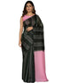 Vasthrlay Black Bhagalpuri Saree