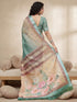 Vasthrlay Printed Handloom Unstitched Traditional Ethnic Wear