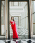 VasthrlayGeorgette Unstitched Pinkkk Red Pink Free Ethnic Wear