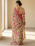 Vasthrlay Printed Peach1 Saree