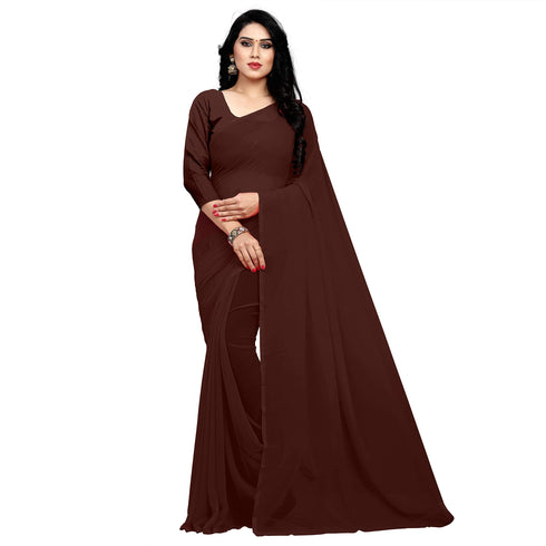 Vasthrlay Georgette Unstitched Saree