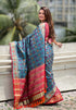 Vasthrlay Kanjivaram Patola Unstitched Ethnic Wear