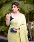 Vasthrlay Pleated Crushed Unstitched Ethnic Wear