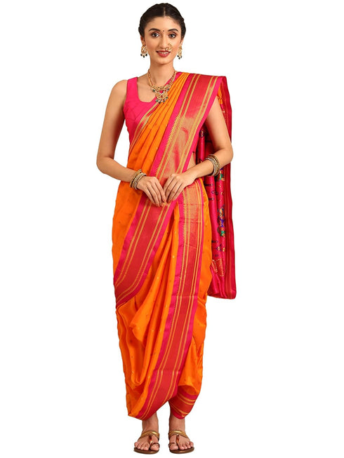 Vasthrlay Paithani Bottle Saree