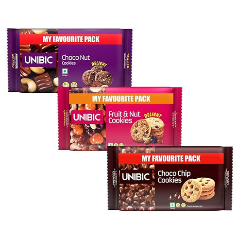 Unibic Fruit & Nut, Choconut, Chocochip