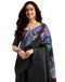 Vasthrlay Womens Printed Unstitched White Saree