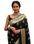Vasthrlay Kanjivaram Banarasi Wedding Orange Saree