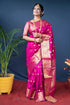 Vasthrlay Banarasi Unstitched Saree
