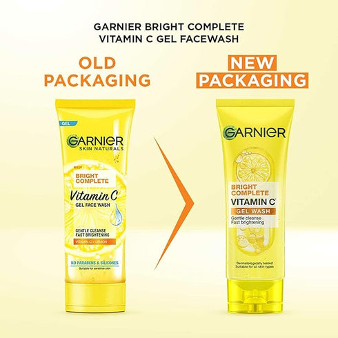 Garnier Skin Naturals Bright Complete Vitamin C Gel Face Wash