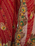 Vasthrlay Georgette Embroidery Red1 Red Saree