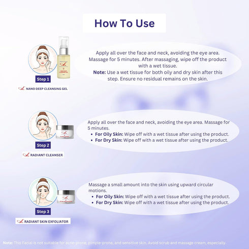 A+ Korean Glass Facial Kit | Suitable For All Skin Types