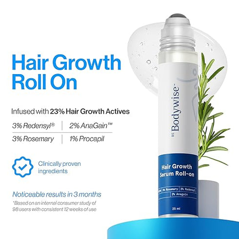 Be Bodywise Rosemary Hair Growth Serum (Roll On)