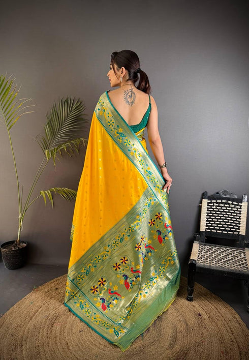 Vasthrlay Paithani Kanjivaram Beautiful