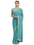 Vasthrlay Bandhani Georgette Unstitched Black Saree