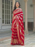 Vasthrlay Georgette Printed Orange Saree