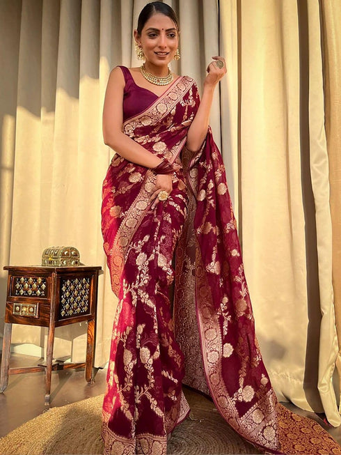 Vasthrlay Banarasi Traditional Saree