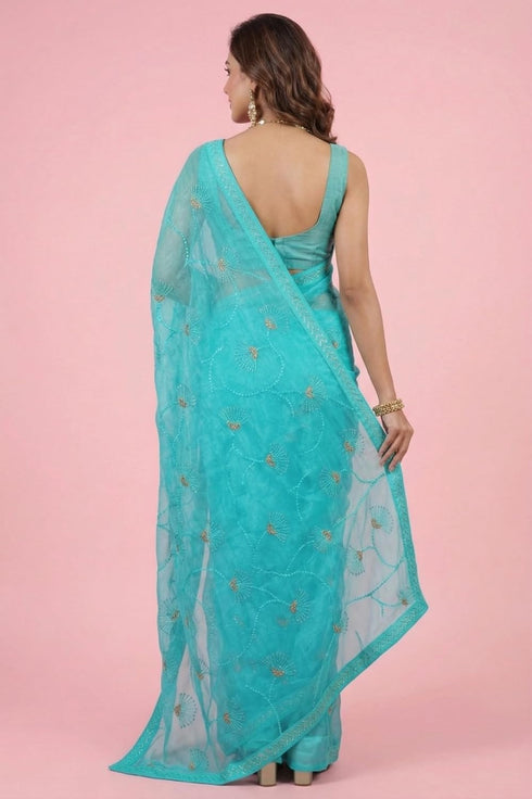 Vasthrlay Embroidered Swarovski Ethnic Wear