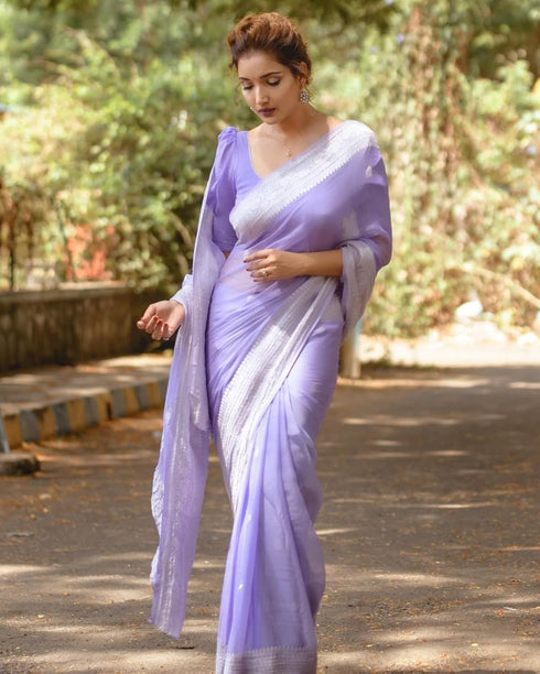 Vsathrlay Banarasi Kanchipuram Saree