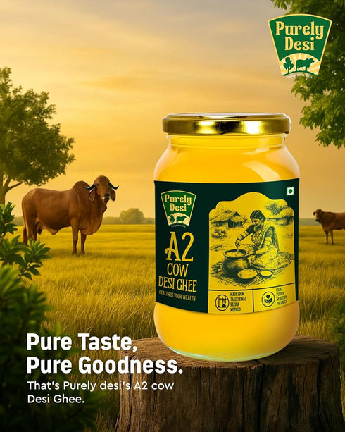 Purely Desi A2 Desi Cow Ghee | Cow Ghee | Desi Ghee