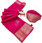 Vasthrlay Bandhani Unstitched Piece Saree