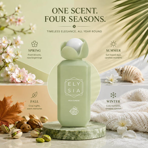 Fragrance World Elysia Pista Sundae Eau De Parfum 100ml