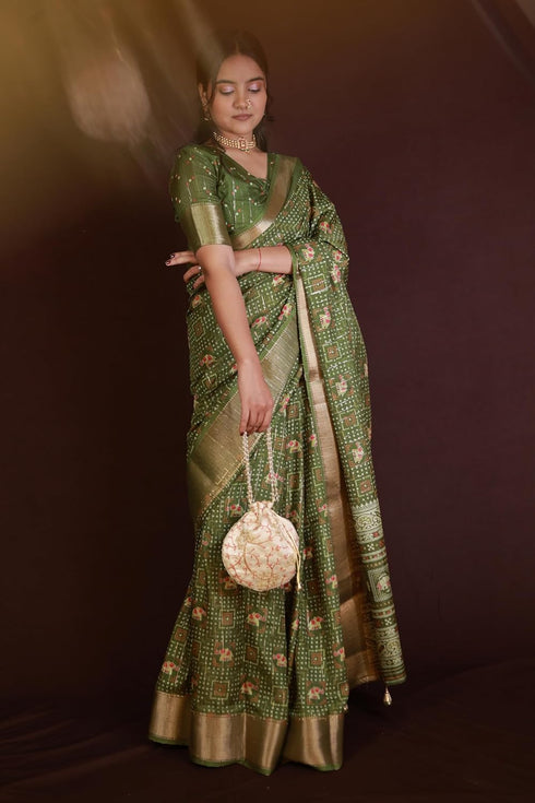 Vasthrlay Fashion Cotton Printed Ethnic Wear