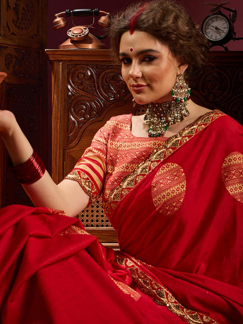 Vasthrlay Printed Unstitched Smc Ethnic Wear