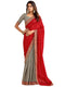 Vasthrlay Georgette Embroidered Unstitched Designer Ethnic Wear