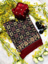 Vasthrlay Ajrakh Saree Crepe