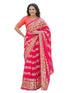 Vasthrlay Georgette Printed Orange Saree