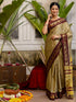 Vasthrlay Special Weaving Unstitched Light Green Saree