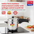 Prestige 3 Litre Stainless Steel Deluxe Alpha Svachh Outer Lid Pressure Cooker
