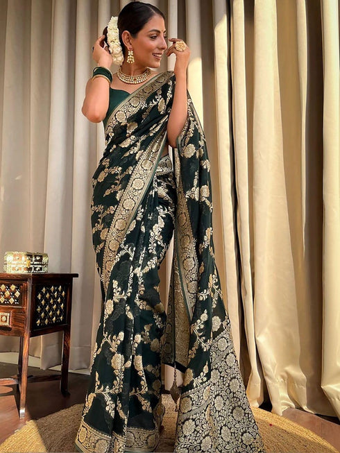 Vasthrlay Banarasi Traditional Saree