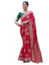 Vasthrlay Banarasi Jacquard Deep Saree