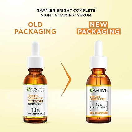 Garnier Bright Complete Night Vitamin C Serum