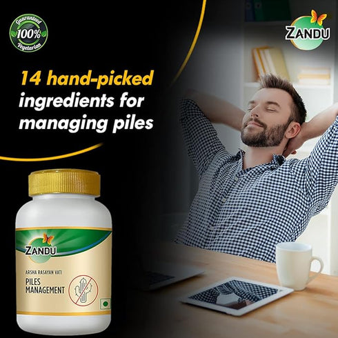 Zandu Arsha Rasayan Vati 60 Tablets