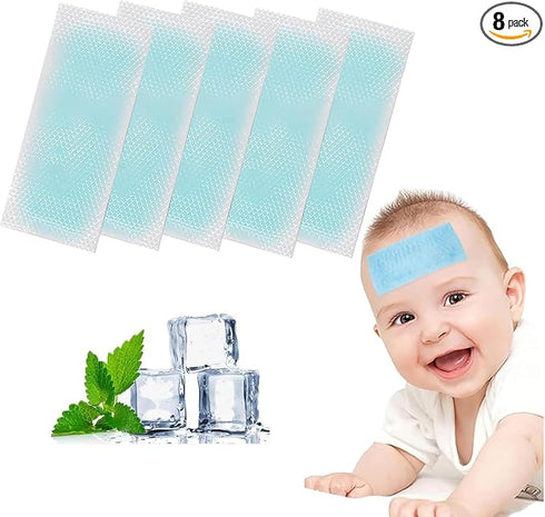Aezta Cooling Gel Patch For Headache| Migraine| Fever And Stress Relief